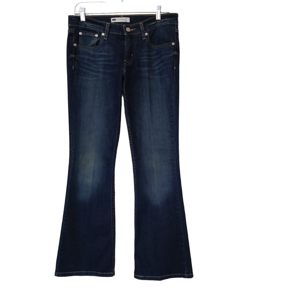 Levi’s 518 Women’s Superlow Bootcut Blue Denim Jeans- Size 7M